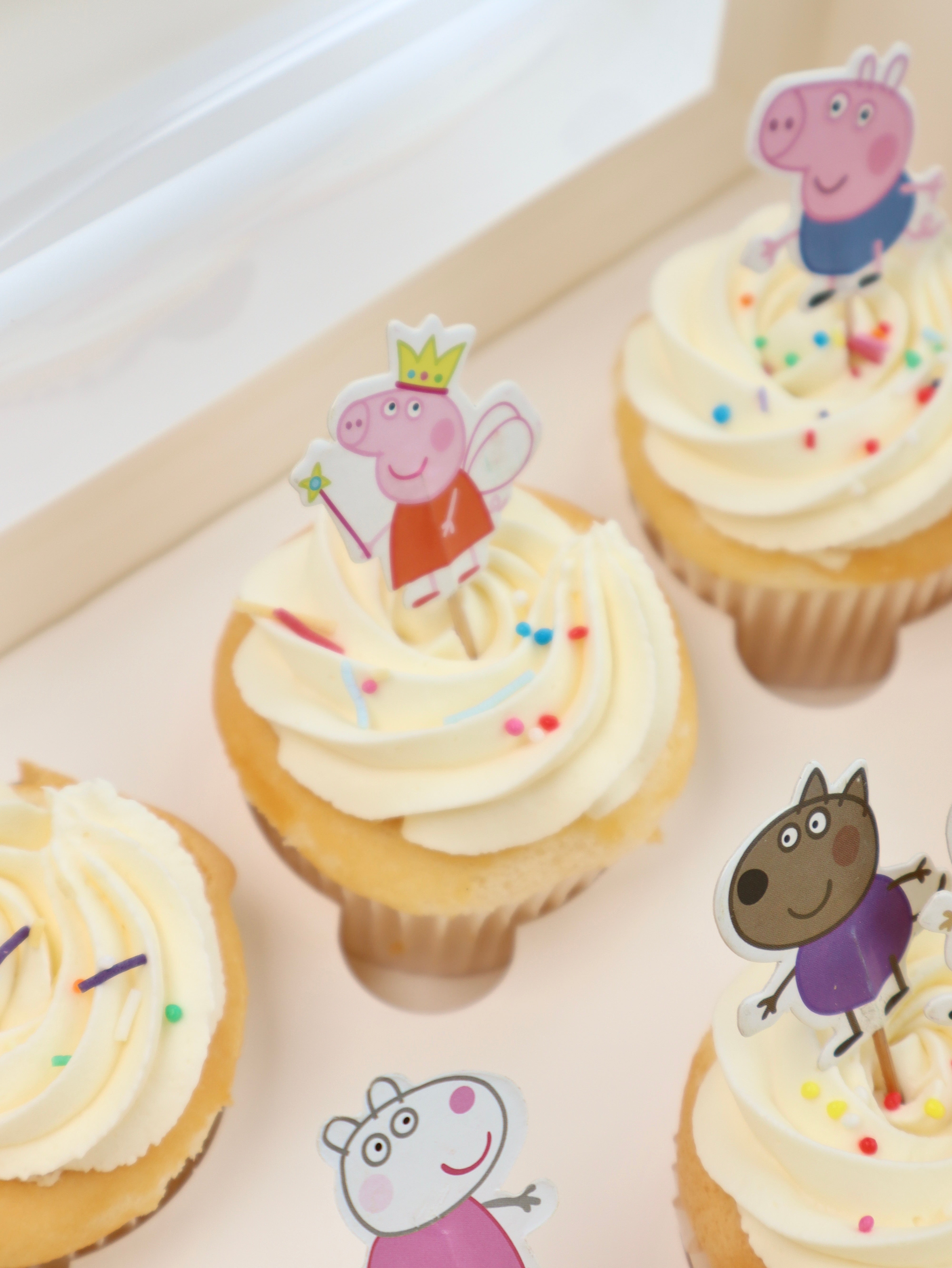Peppa Pig Cupcakes