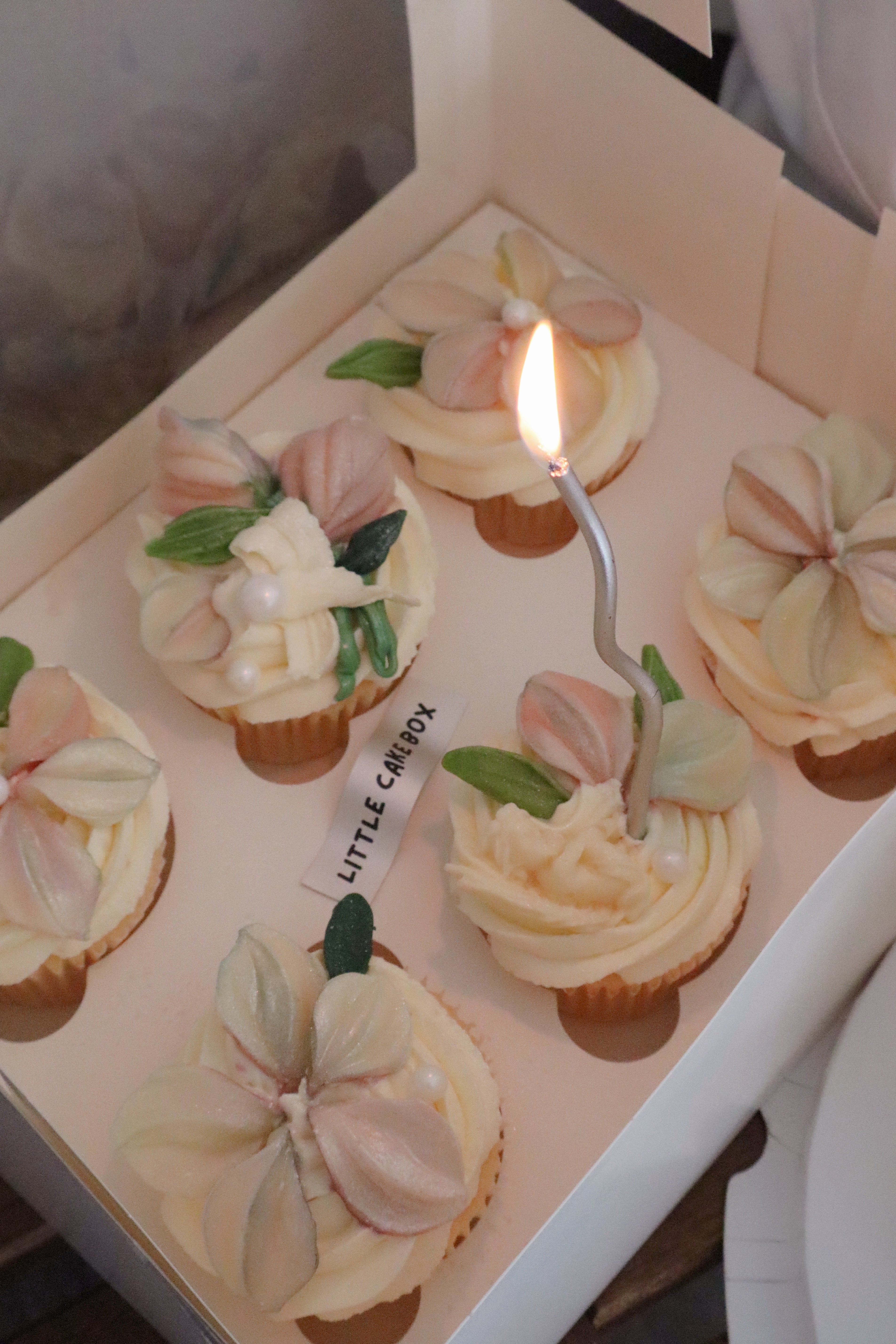 Bliss Floral Cupcakes