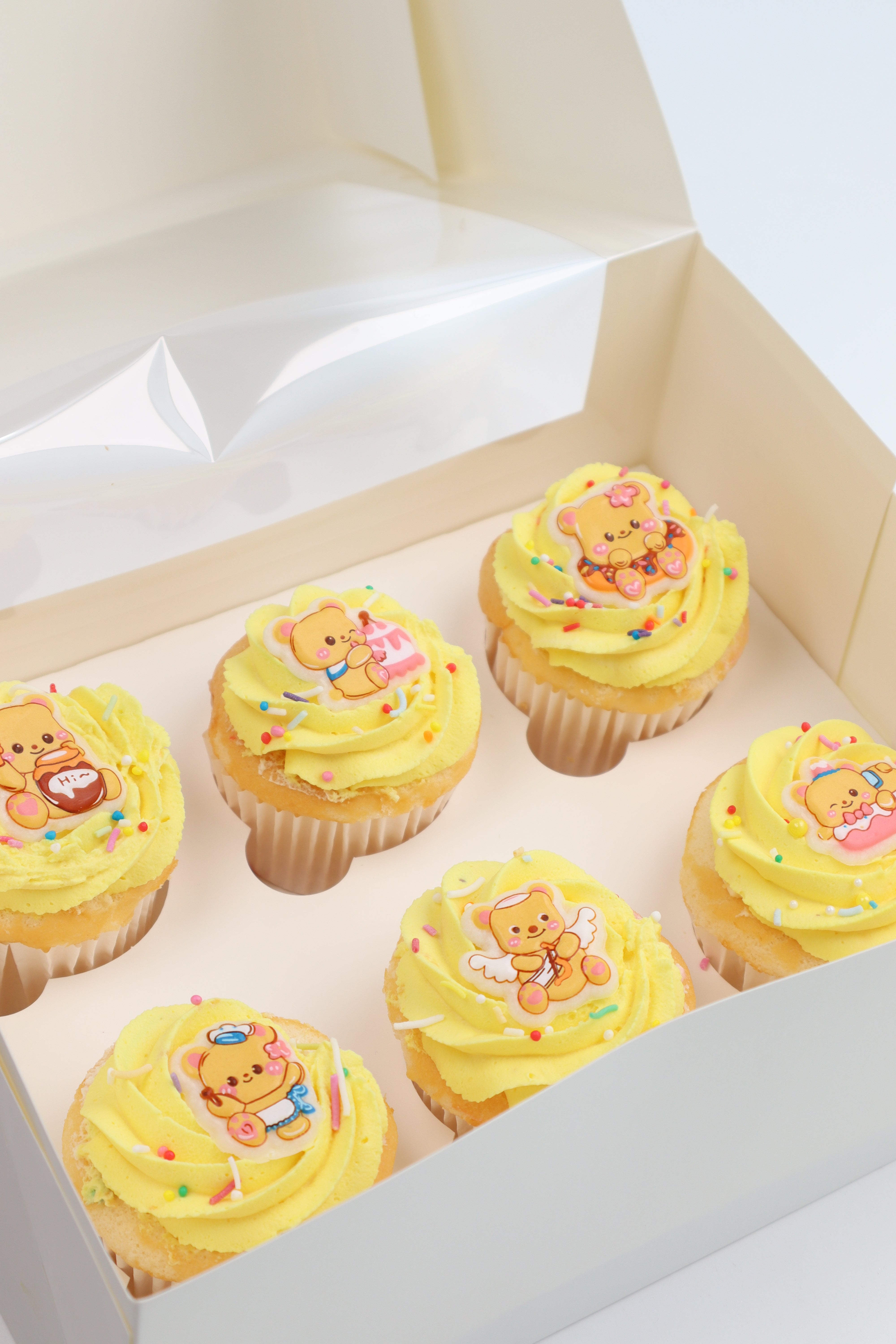 Butter Bear Cupcakes
