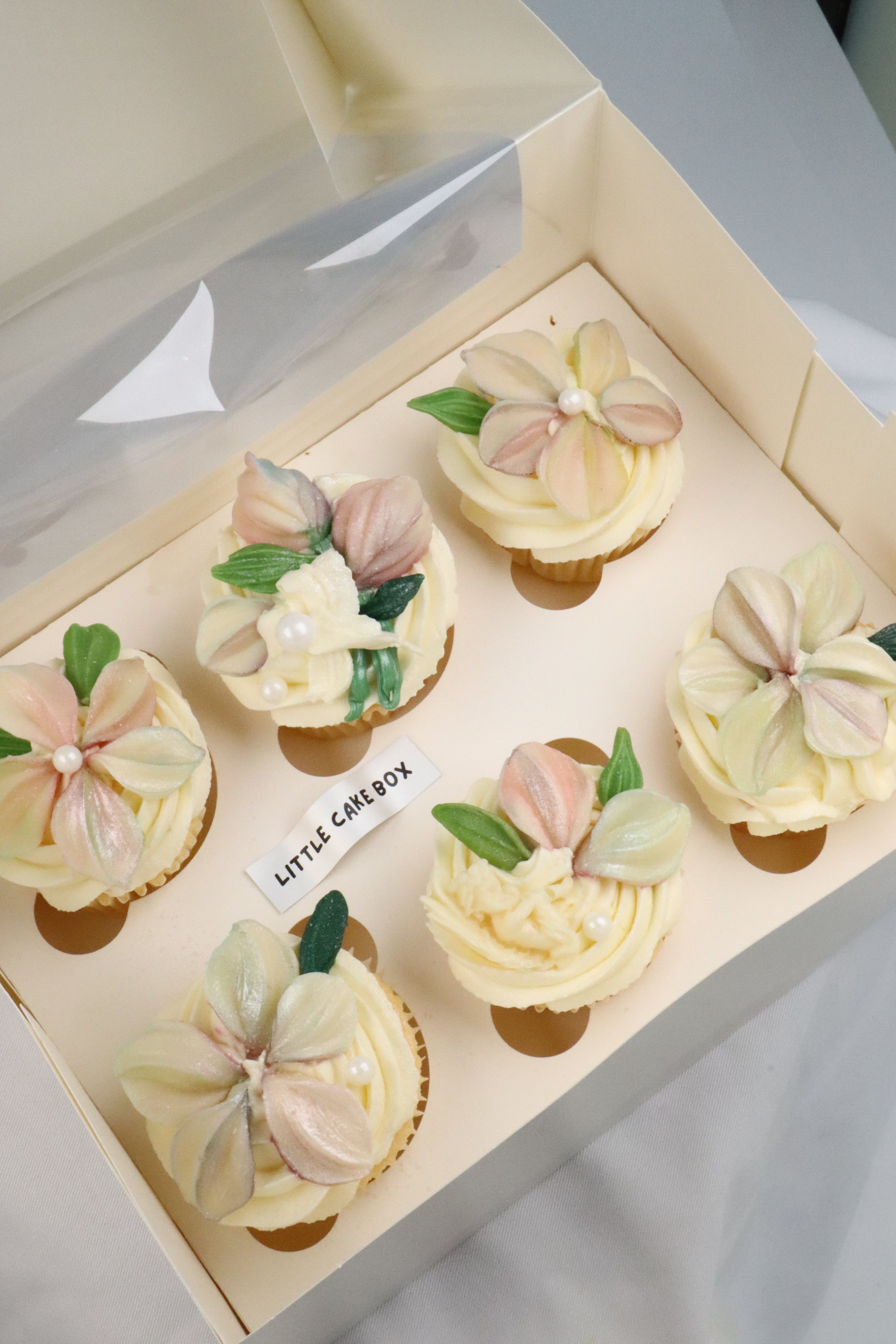 Bliss Floral Cupcakes