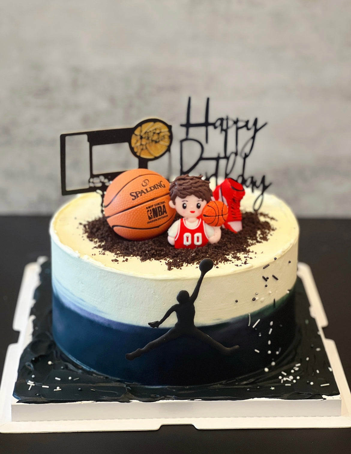 Basketball Boy Cake