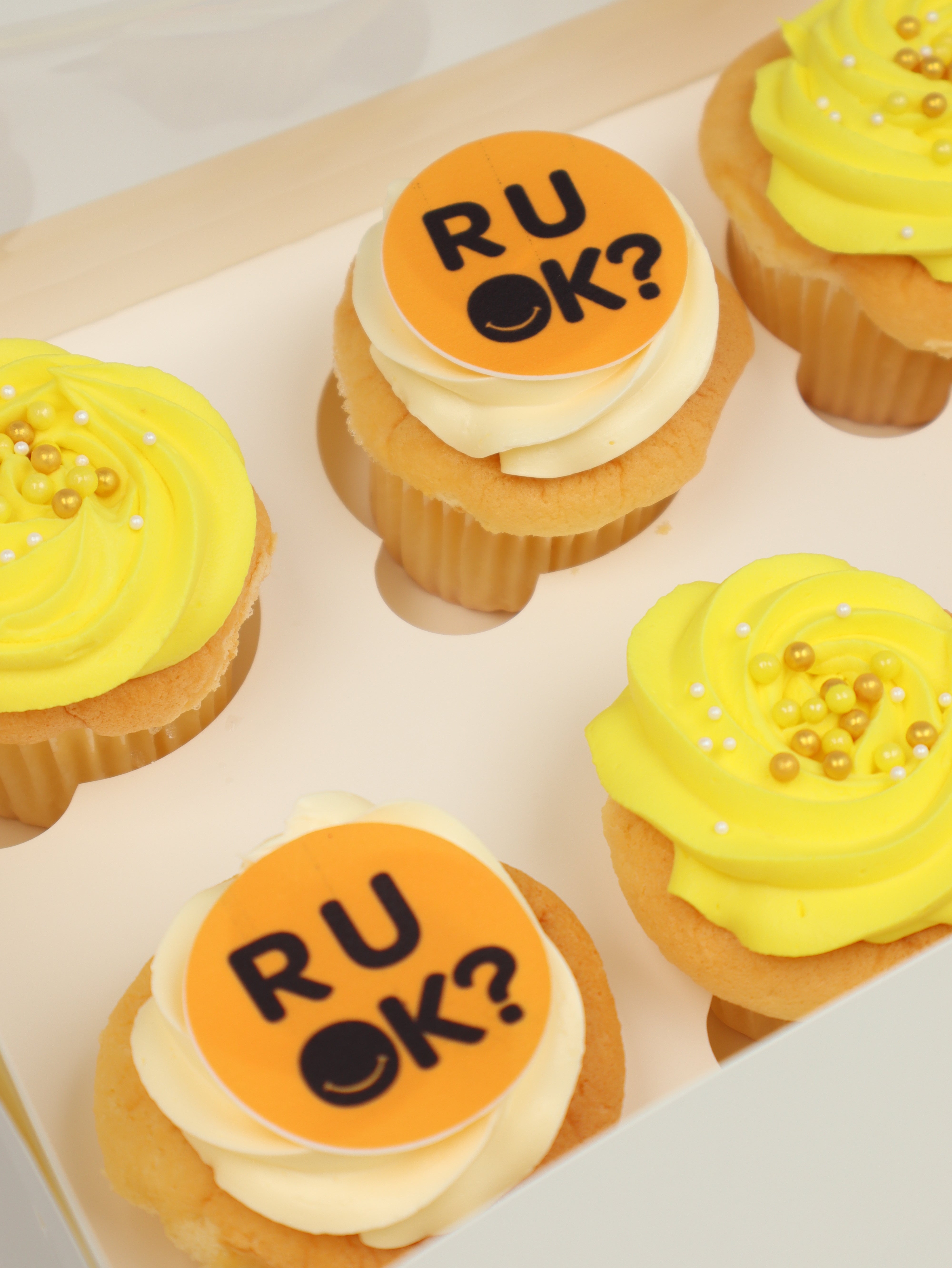 R U OK? Day Cupcakes