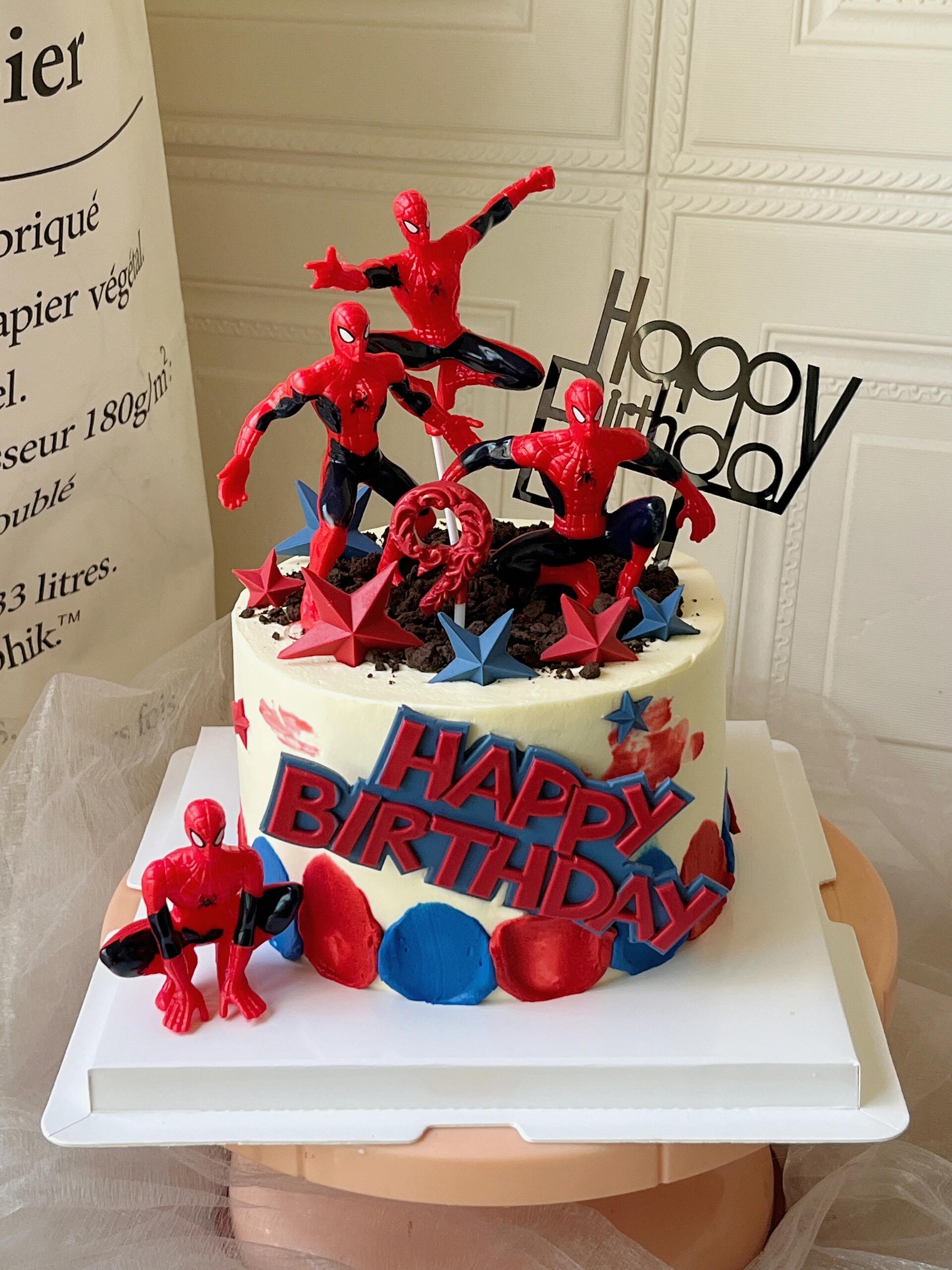 Spiderman Cake 1