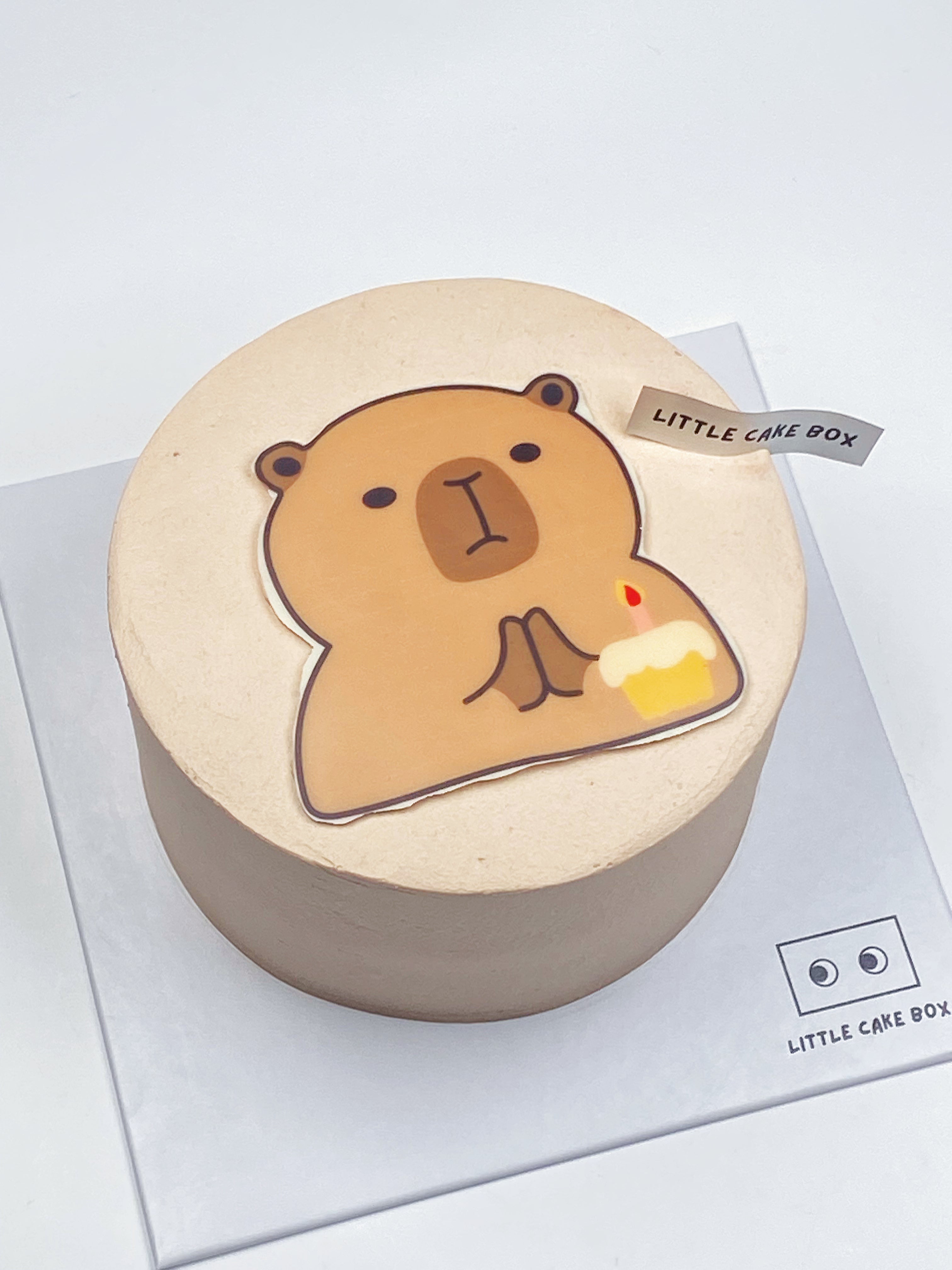 Capybara Pray Cake ๐