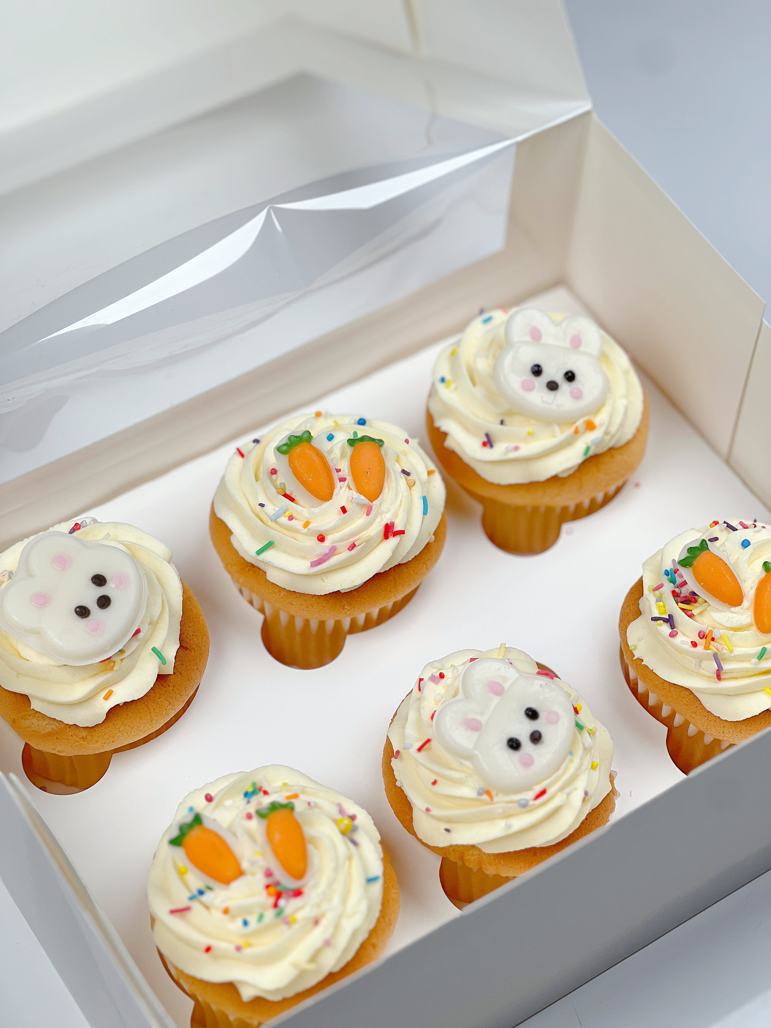 Bunny Rabbit Cupcakes