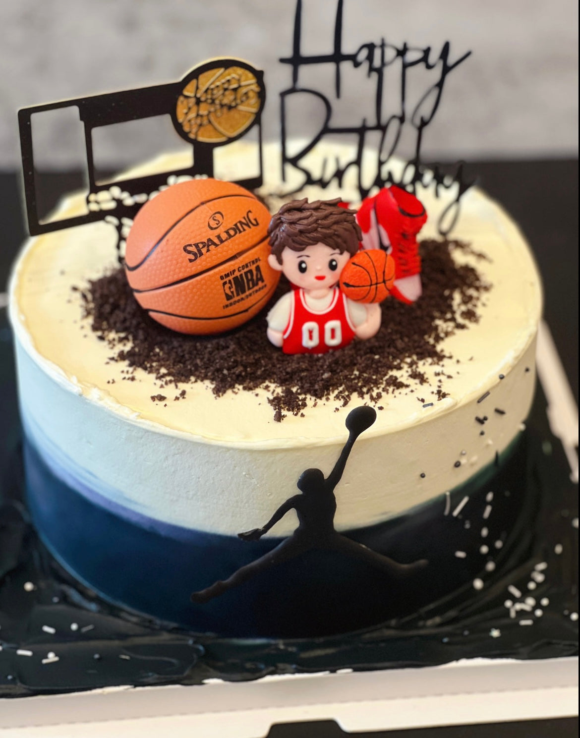 Basketball Boy Cake