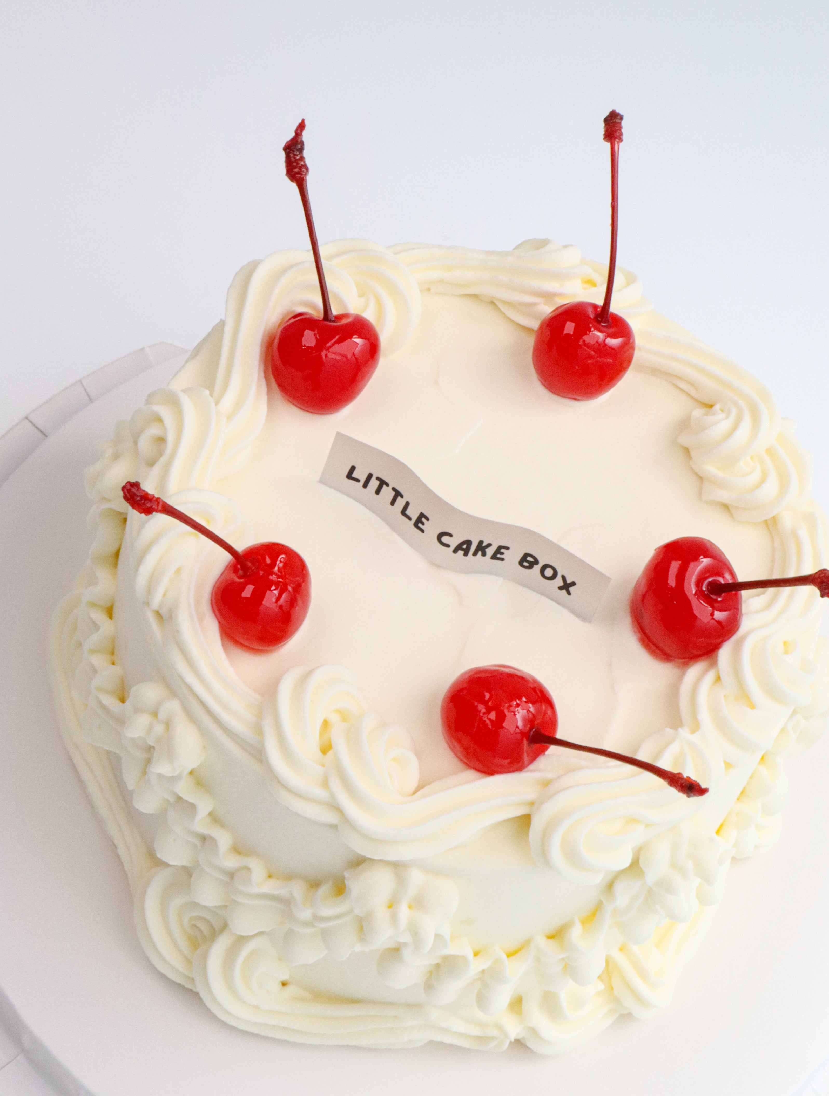 Vintage Strawberry Cake