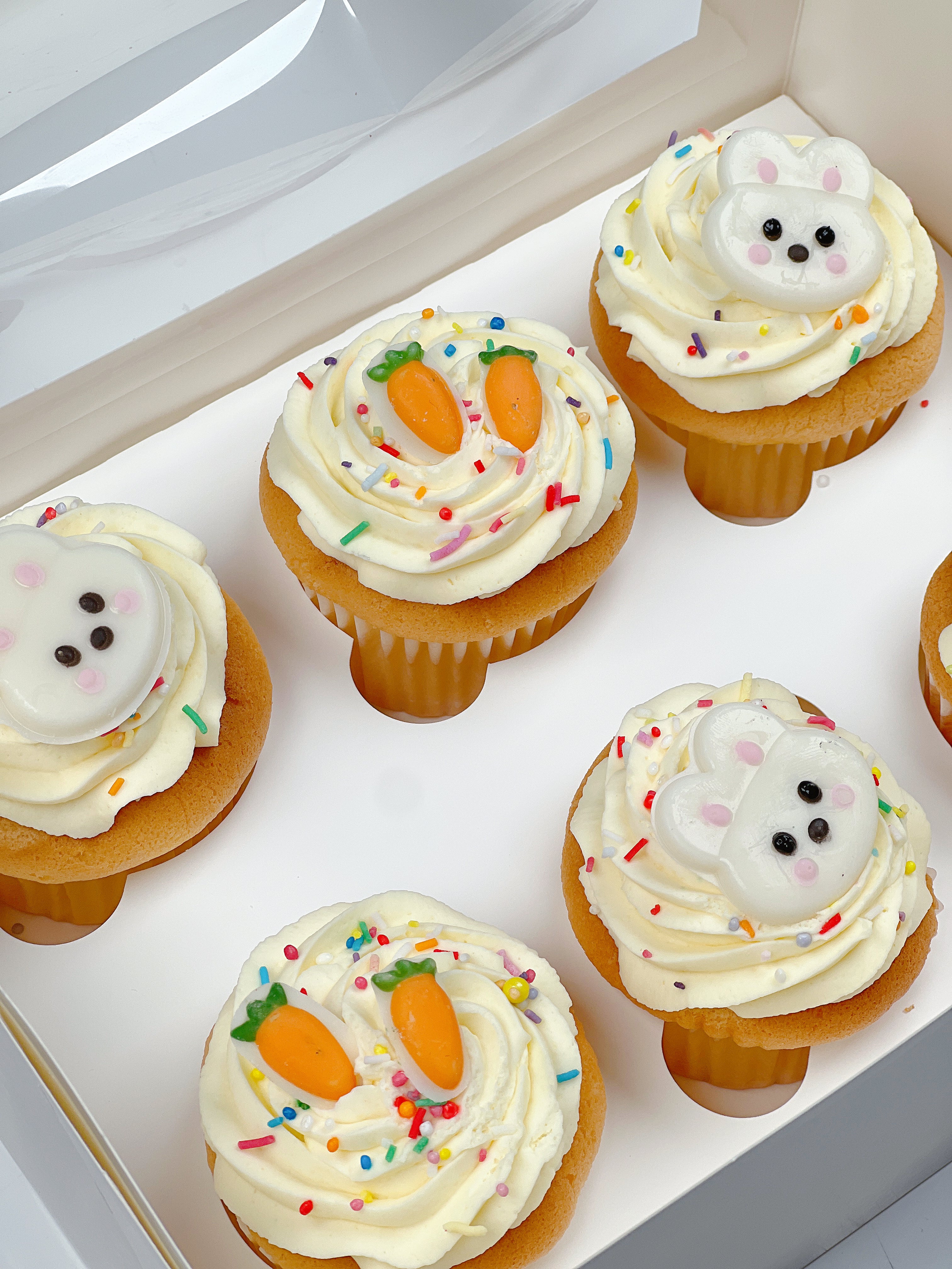 Bunny Rabbit Cupcakes