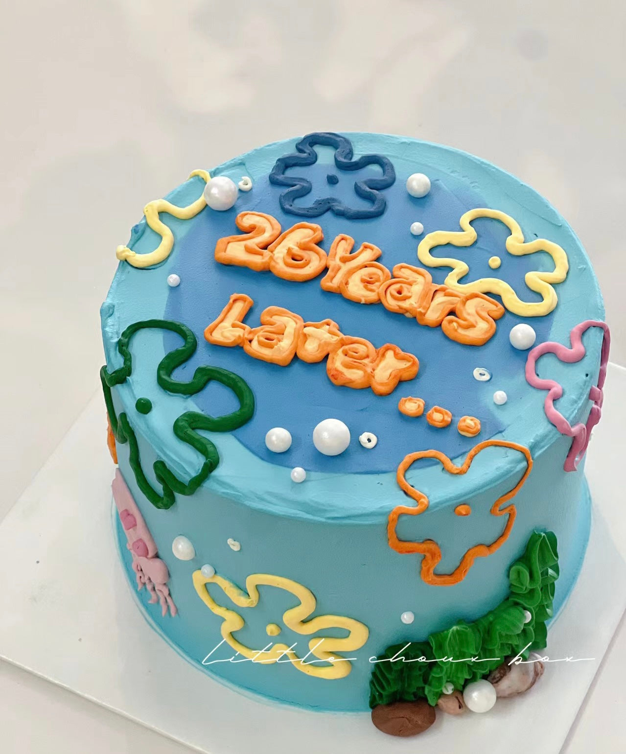 Sponge Bob 2000 Years Later Cake