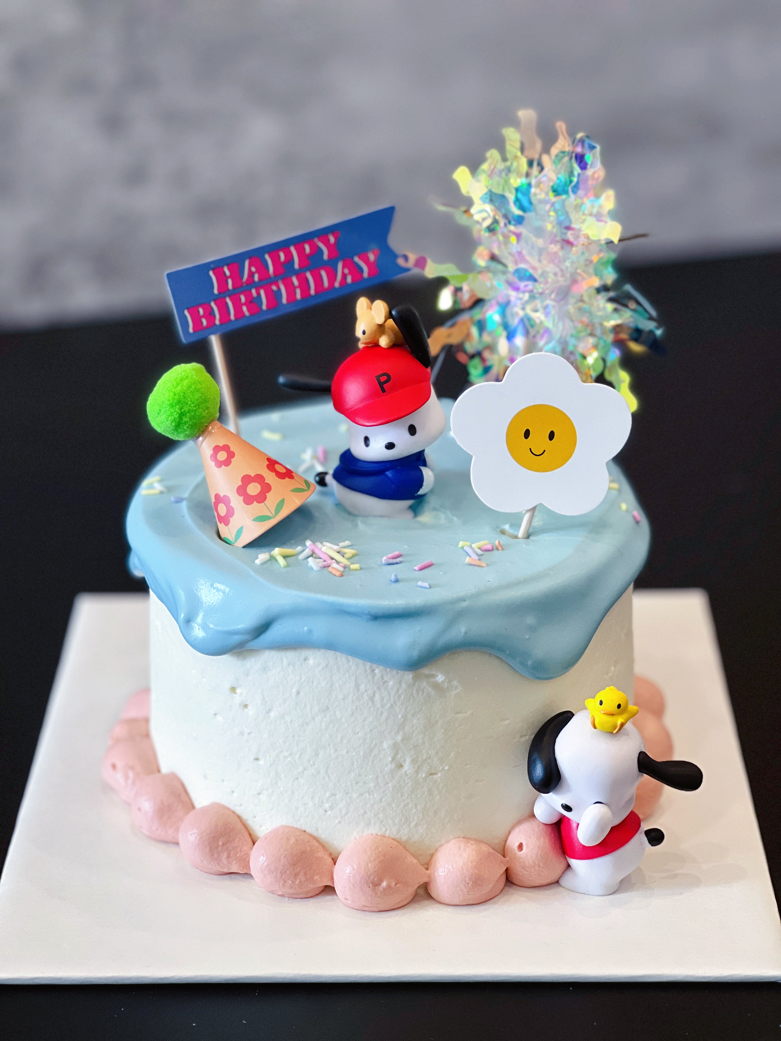 Pochacco Party Cake