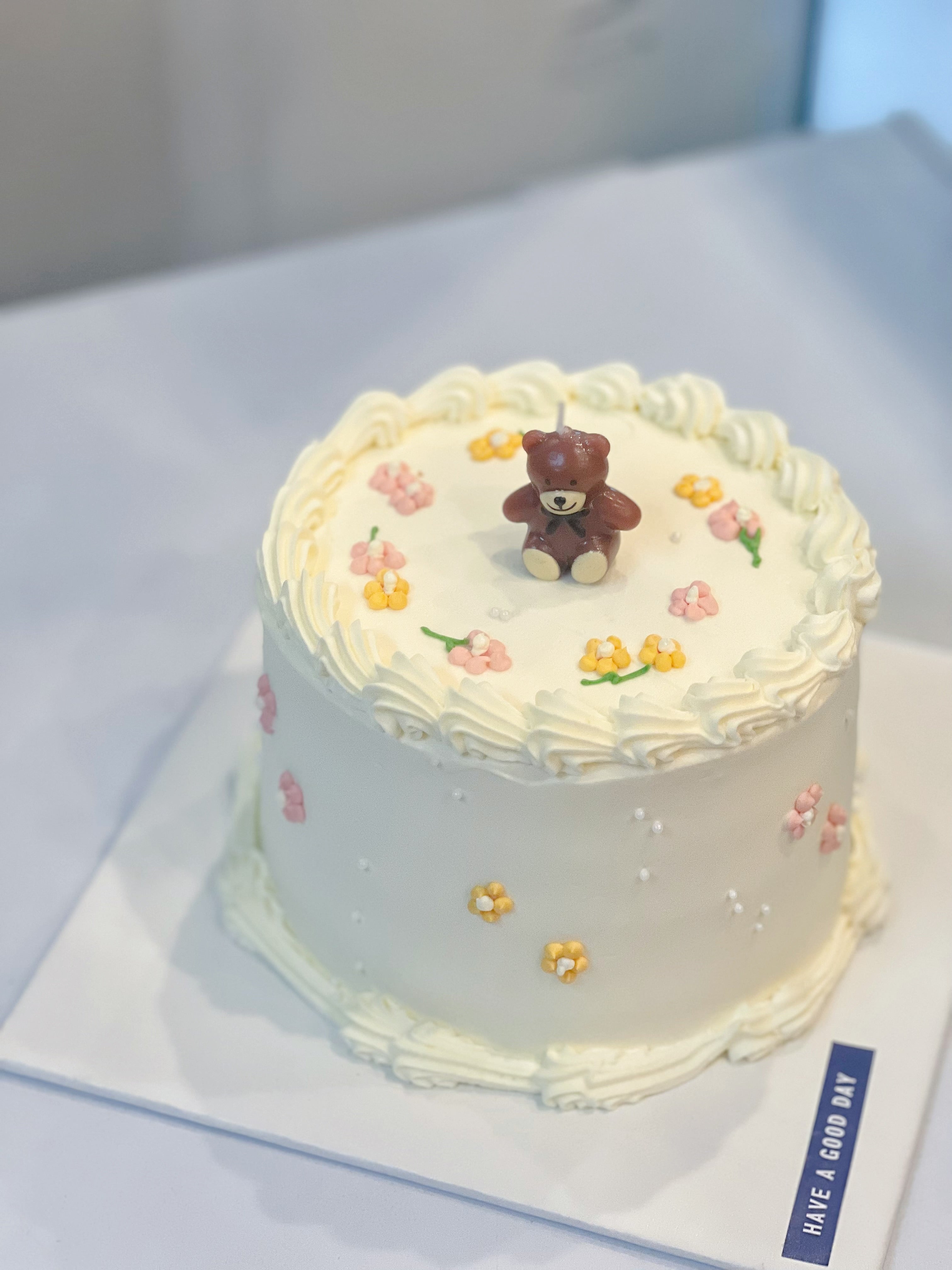 Pastel Flowers Cake