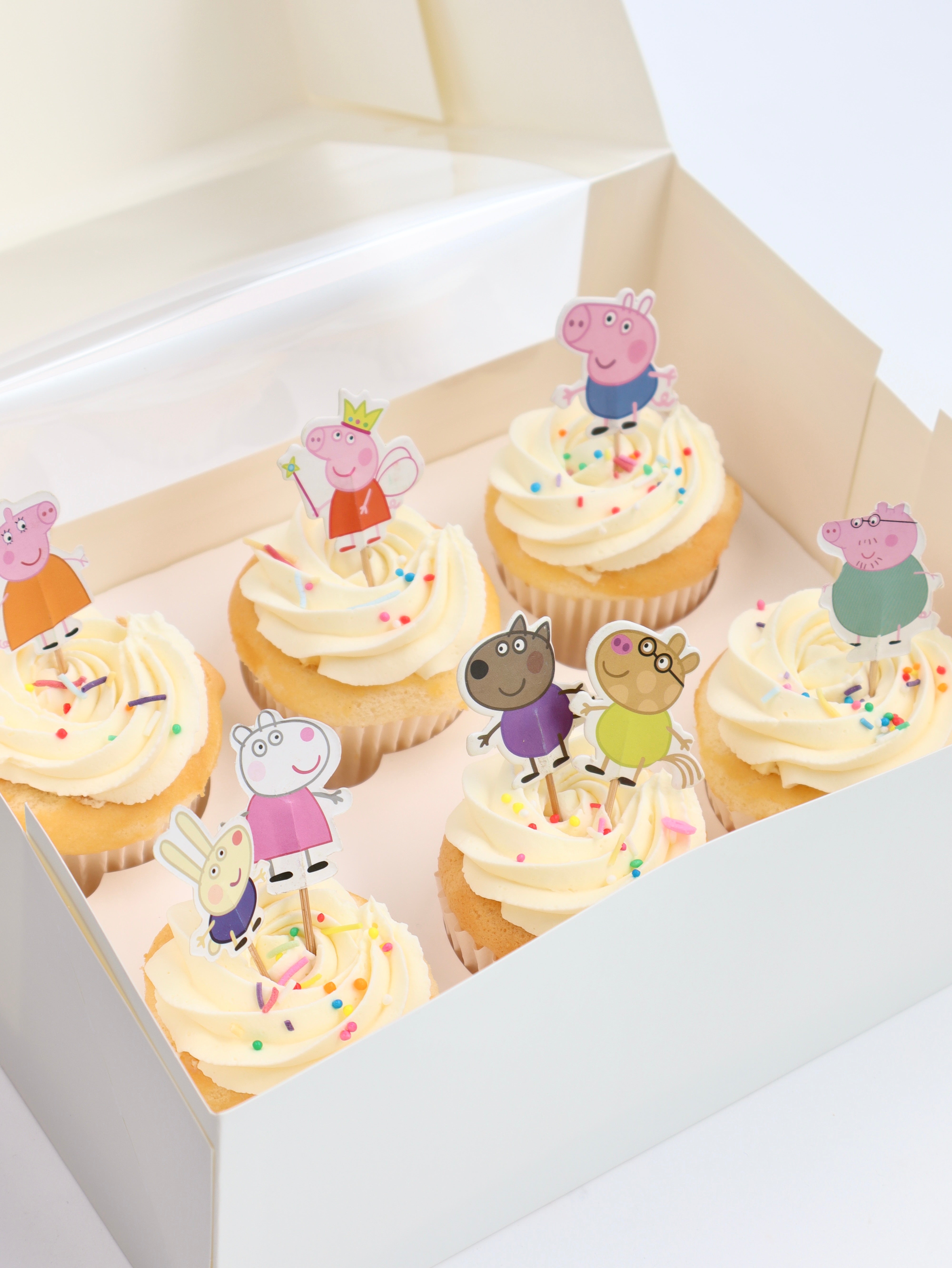 Peppa Pig Cupcakes
