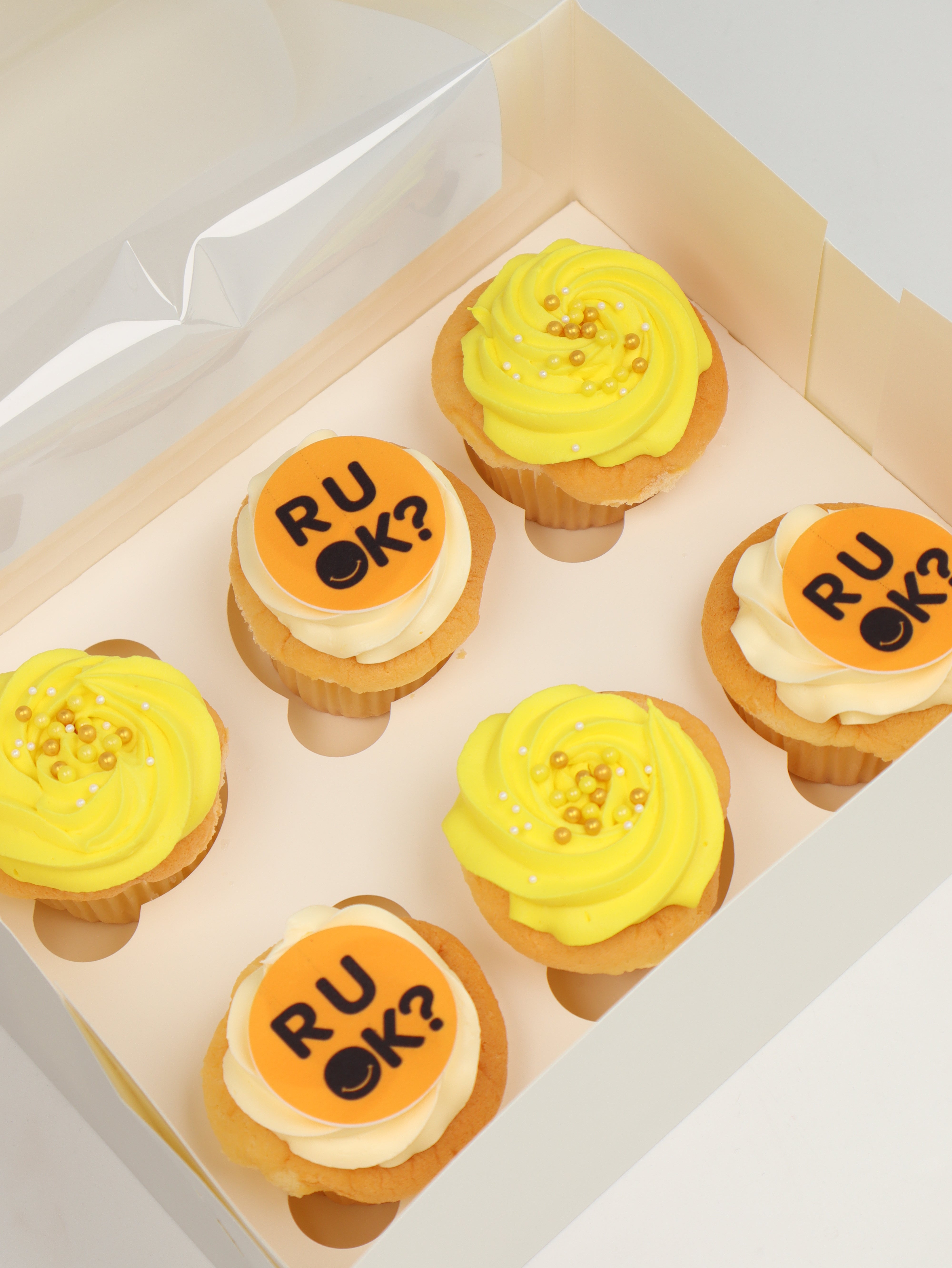 R U OK? Day Cupcakes