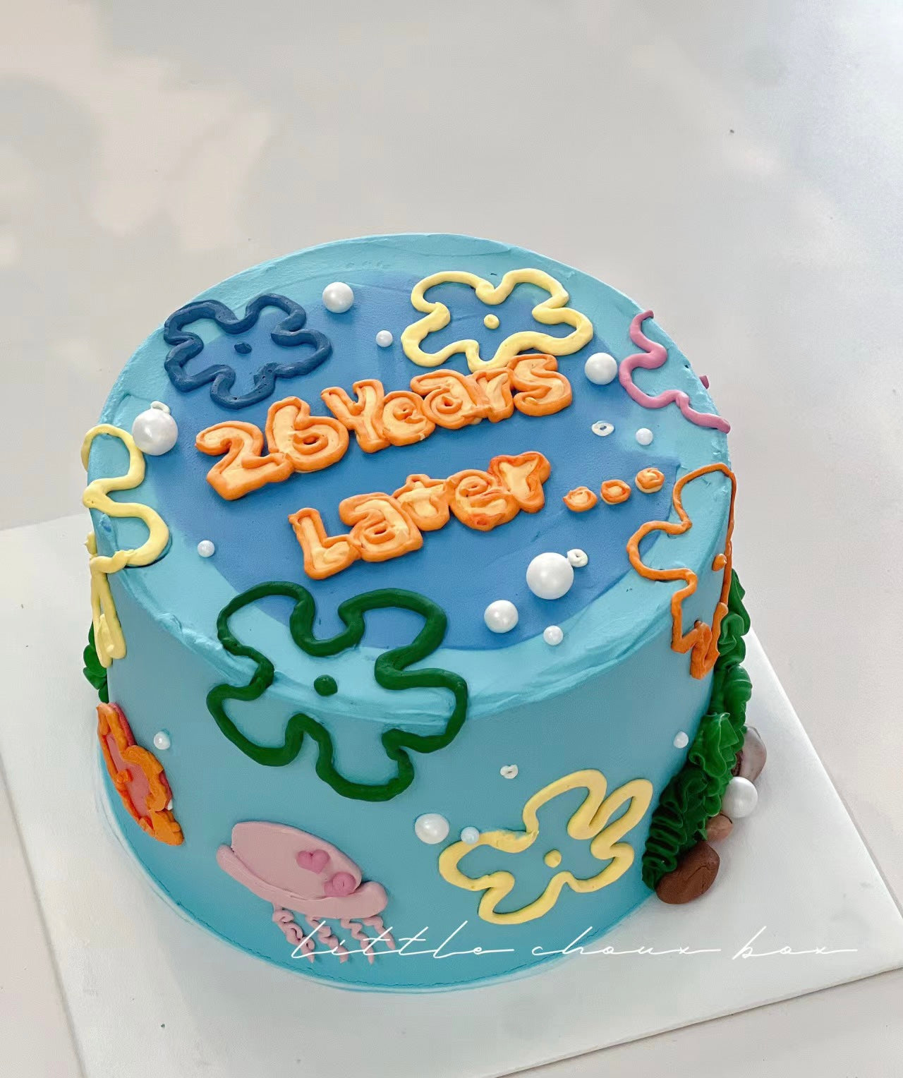 Sponge Bob 2000 Years Later Cake
