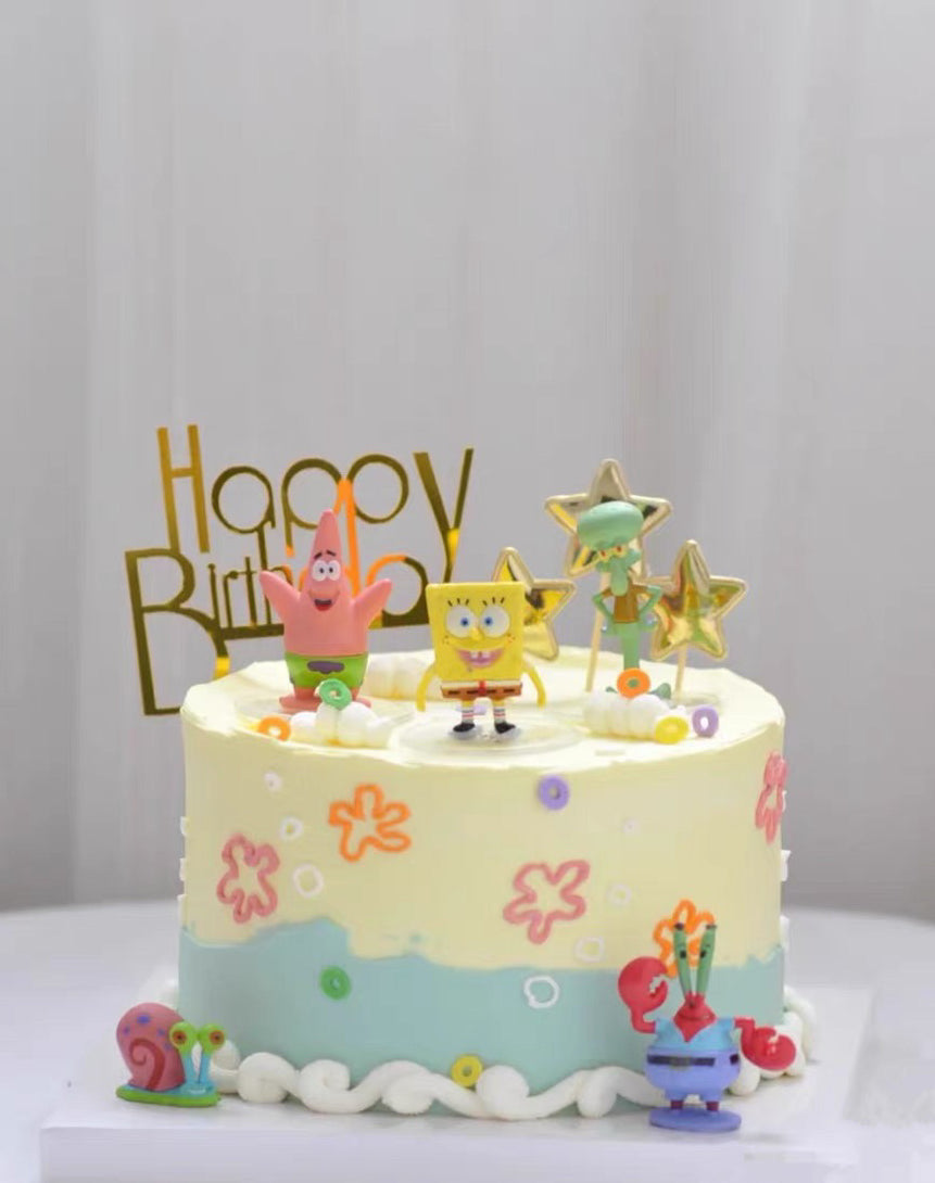 Sponge Bob and Friends Cake