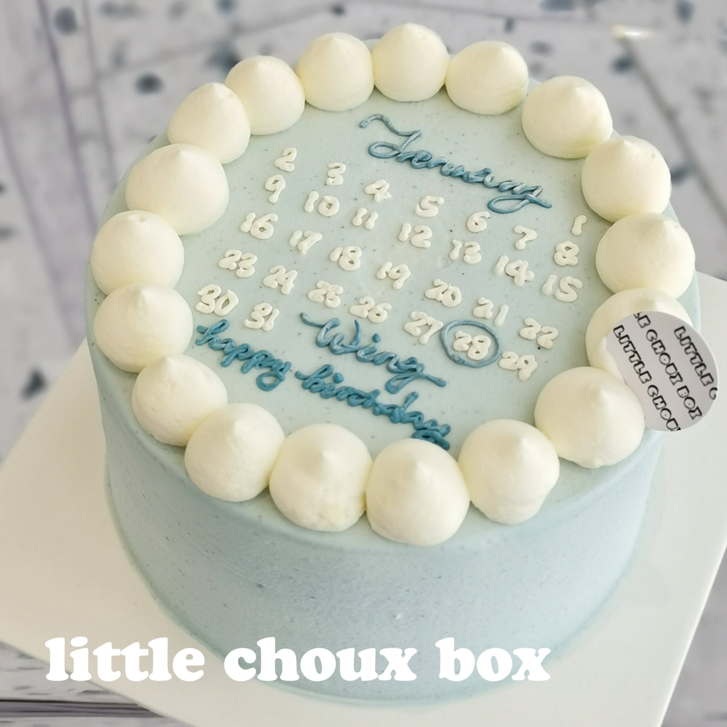 Calendar Cake