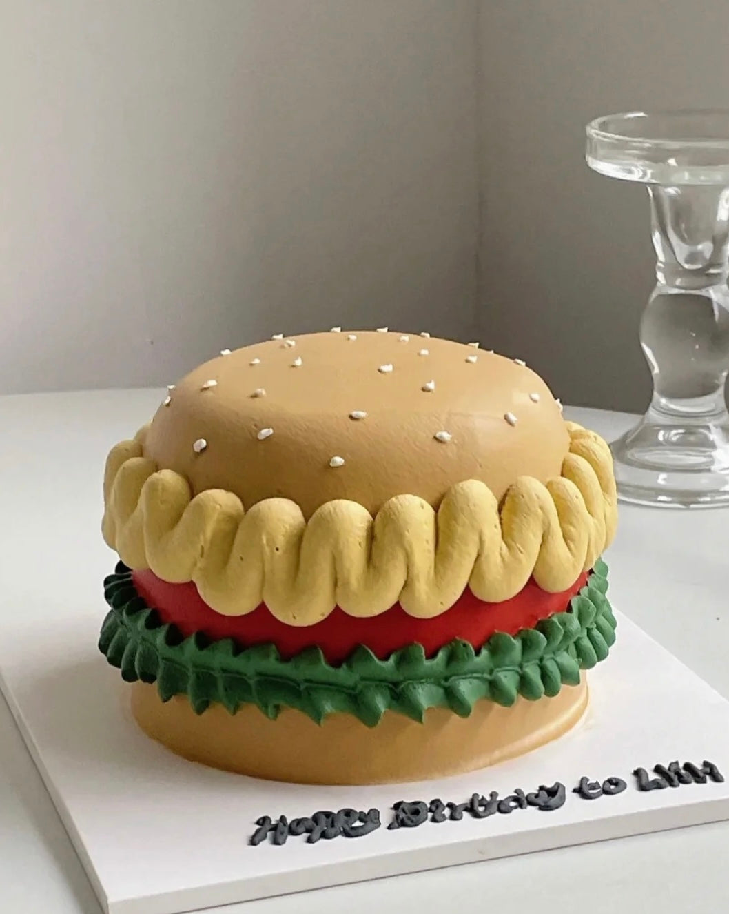 Burger Cake