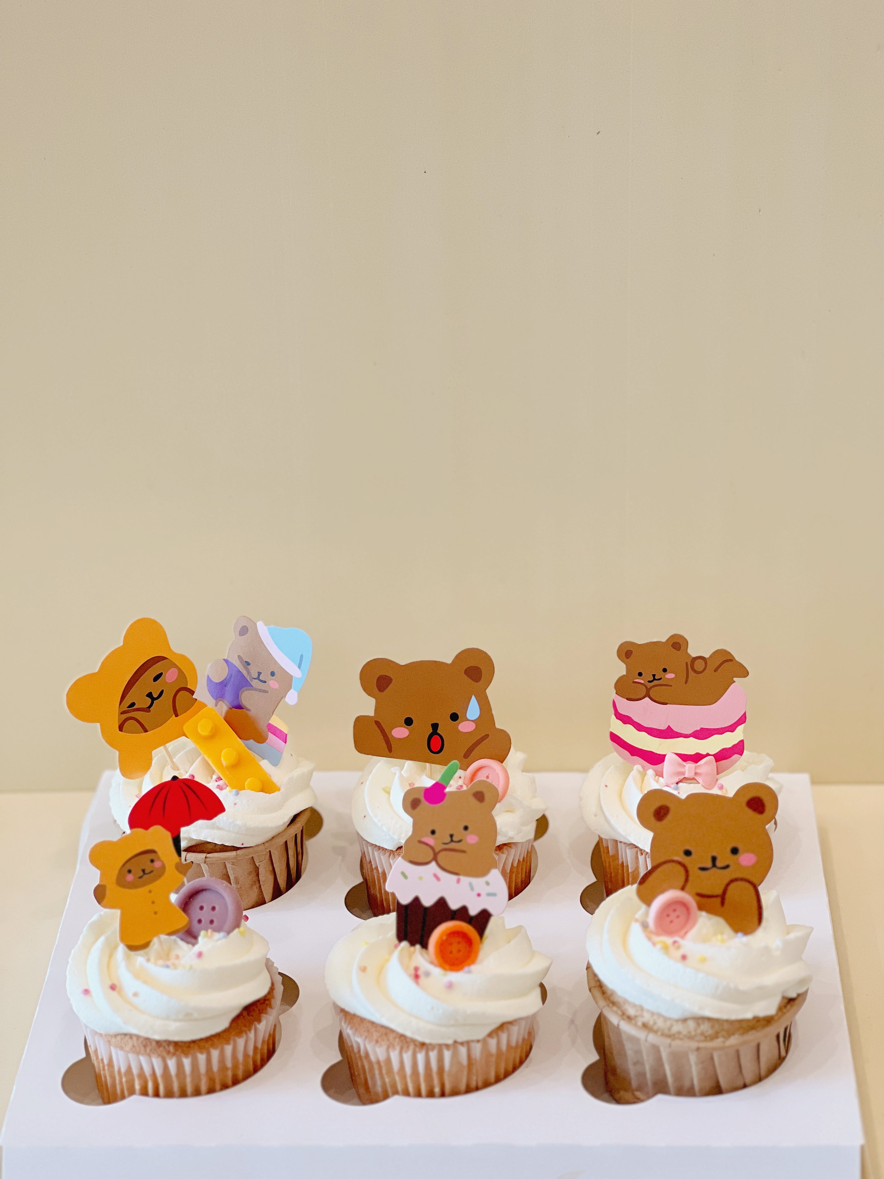 Bear Cupcakes