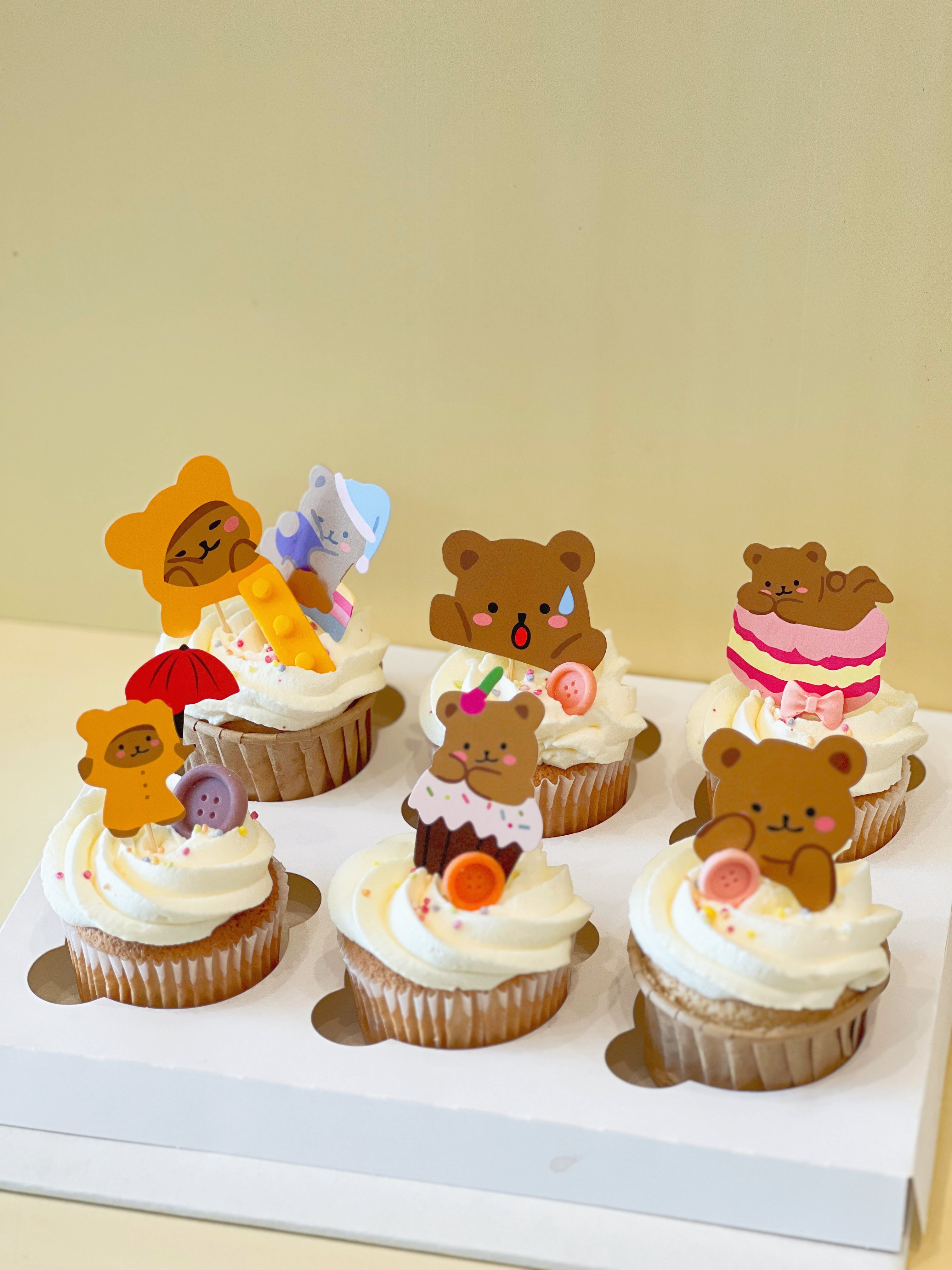 Bear Cupcakes