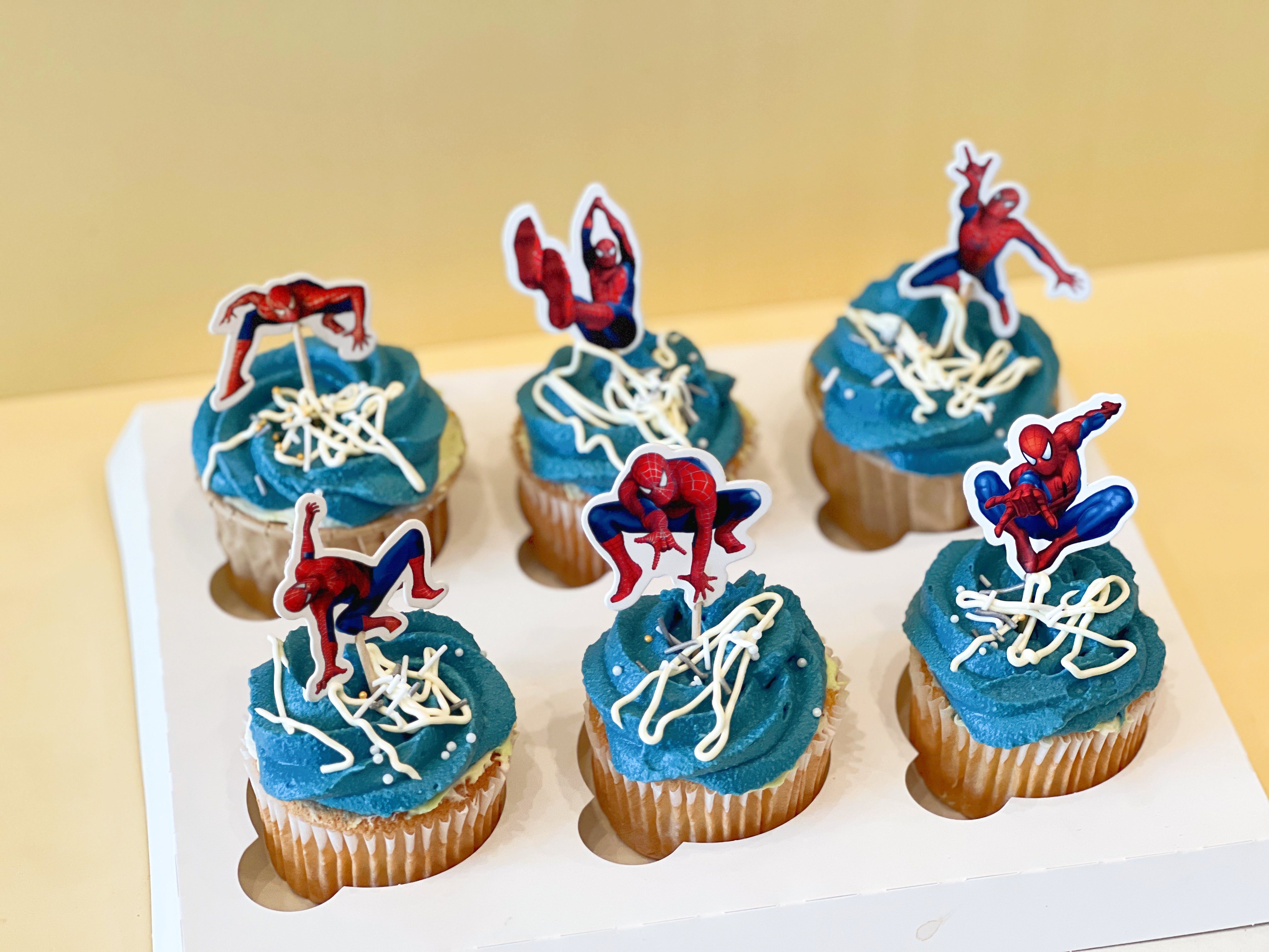 Spiderman Cupcake