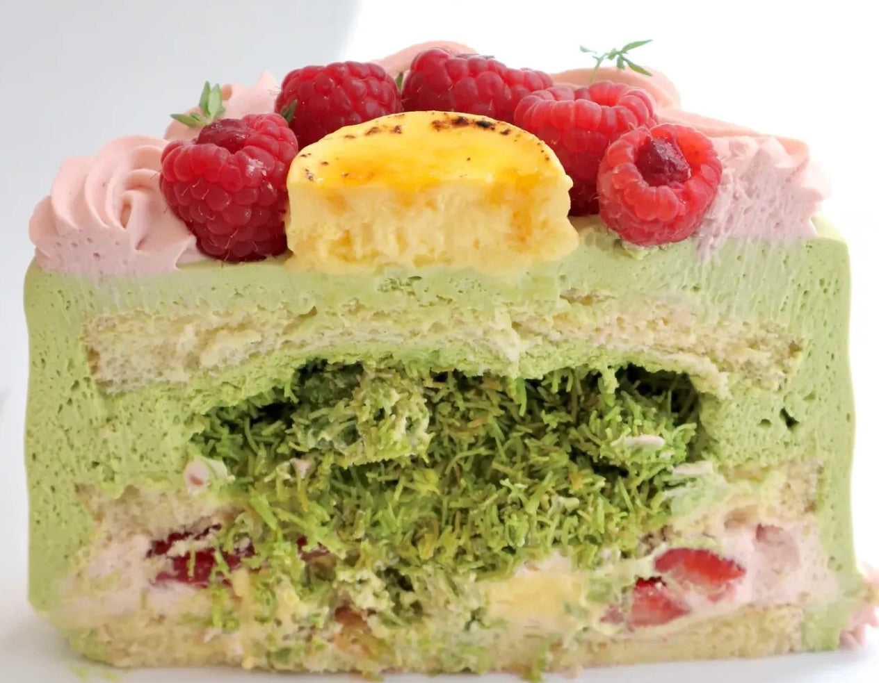 Pistachio Cakes Are Having a Moment at Little Cake Box