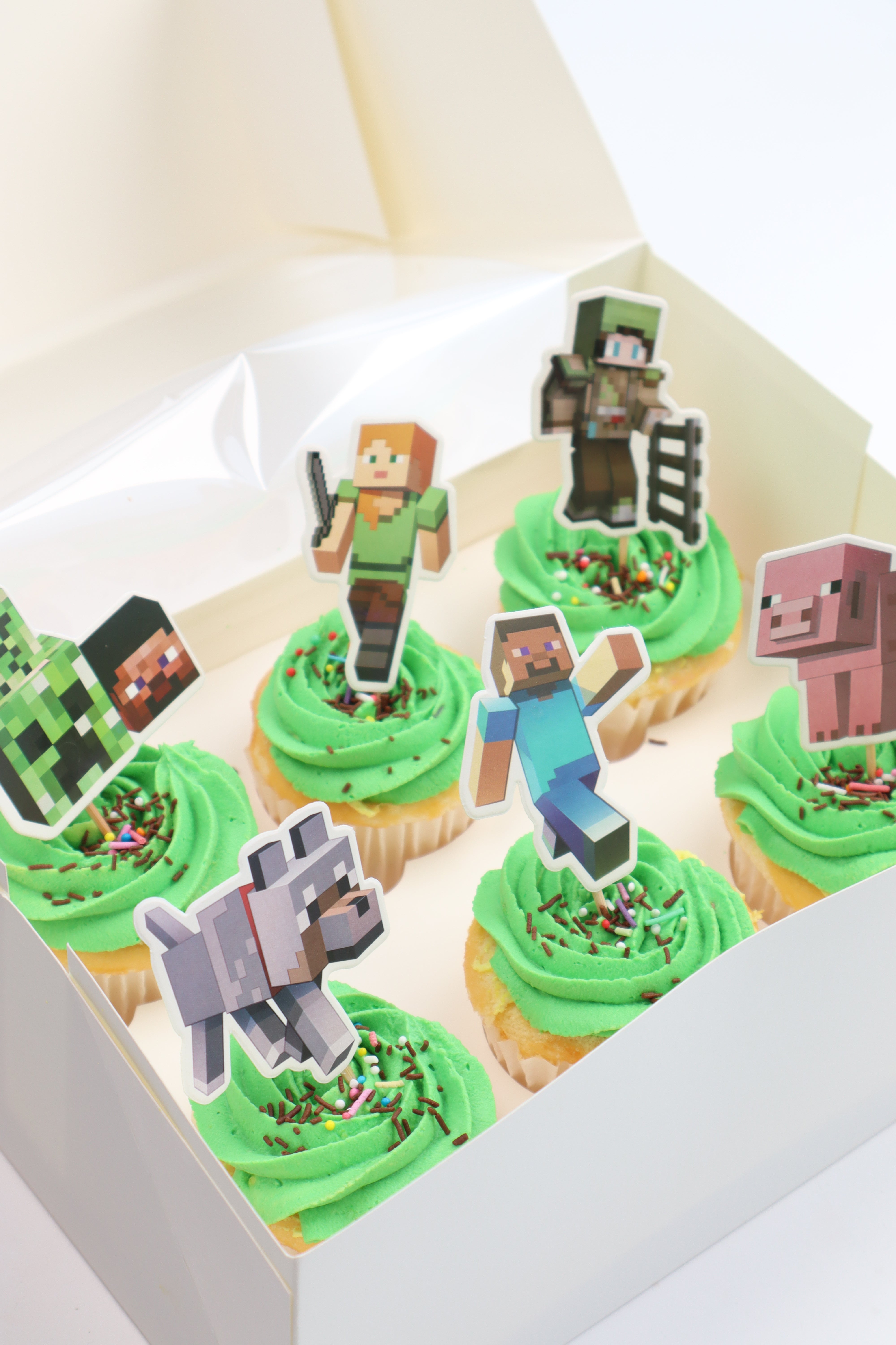 Minecraft Cupcakes