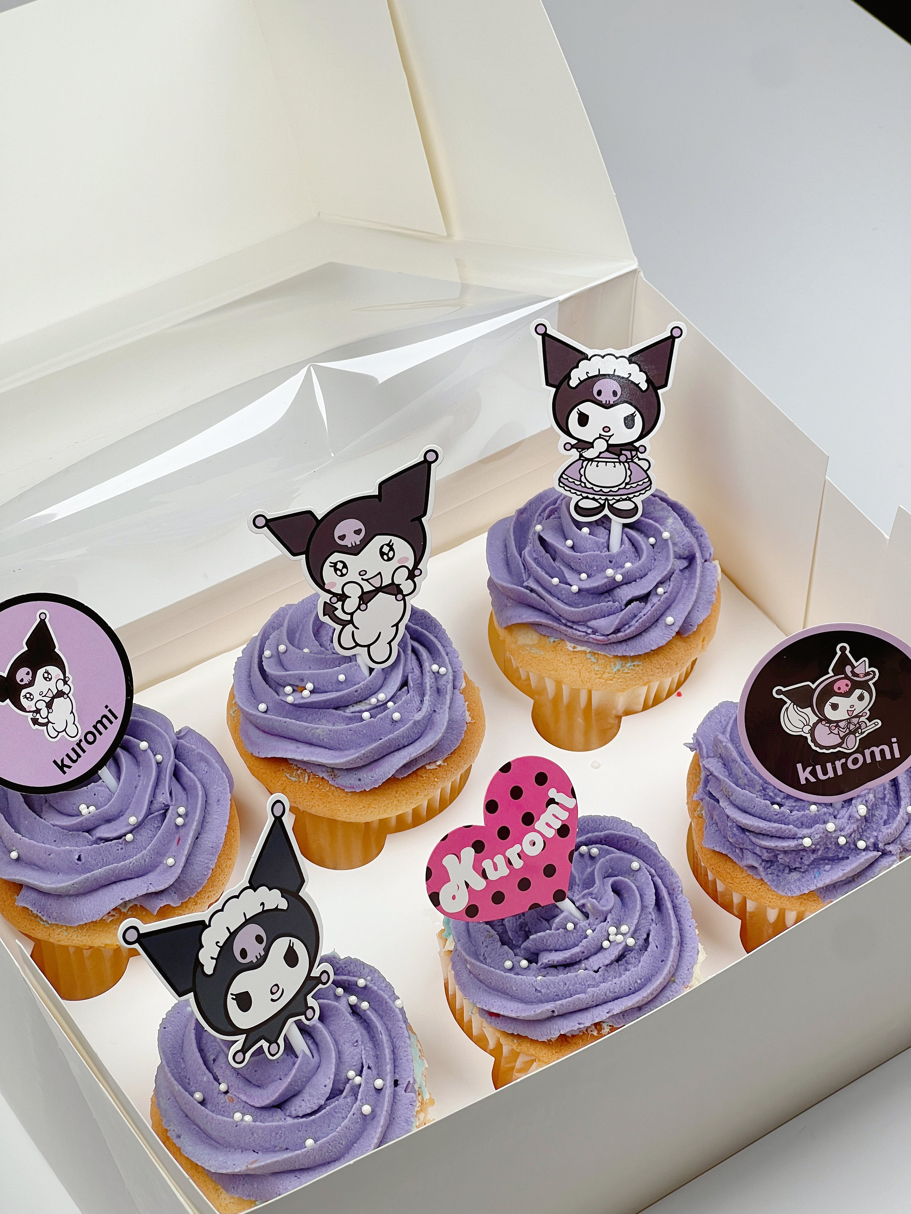 Sanrio Kuromi Cupcakes