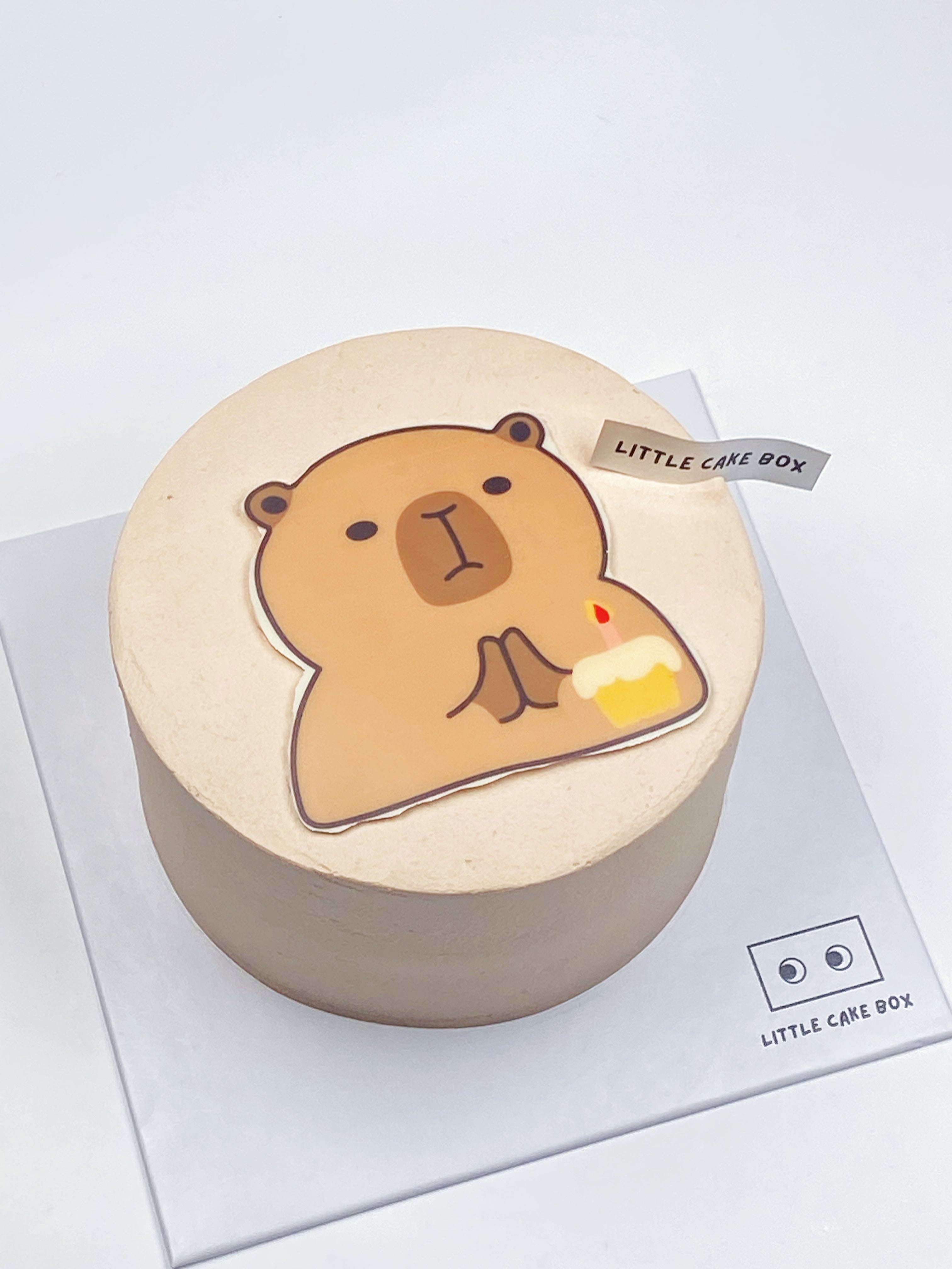 Capybara Pray Cake 🙏