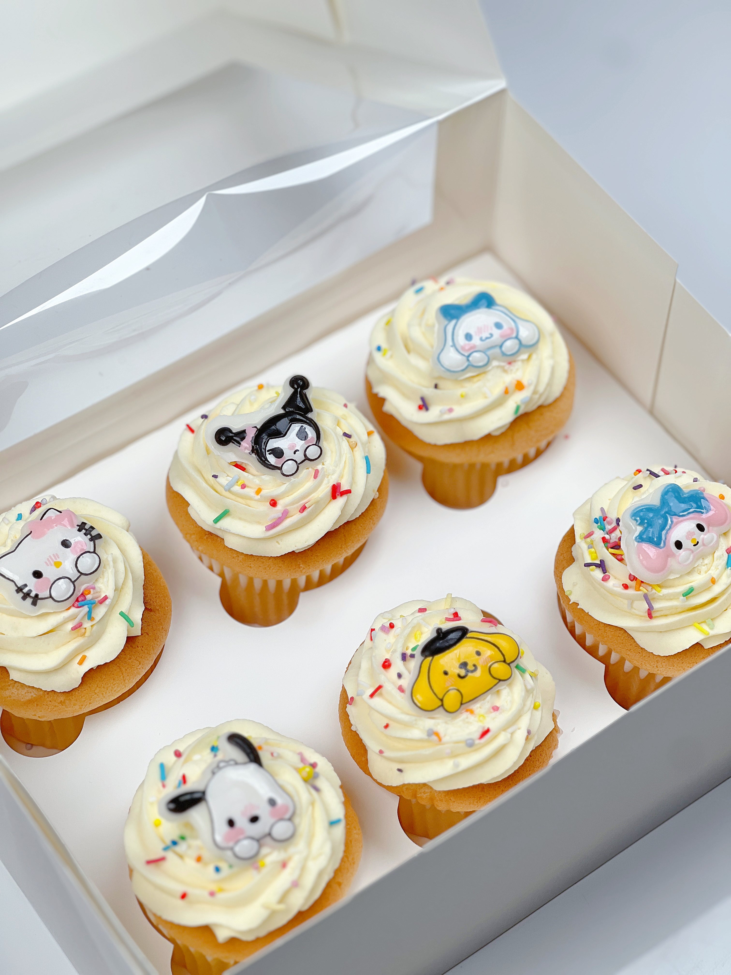 Sanrio Characters Cupcakes