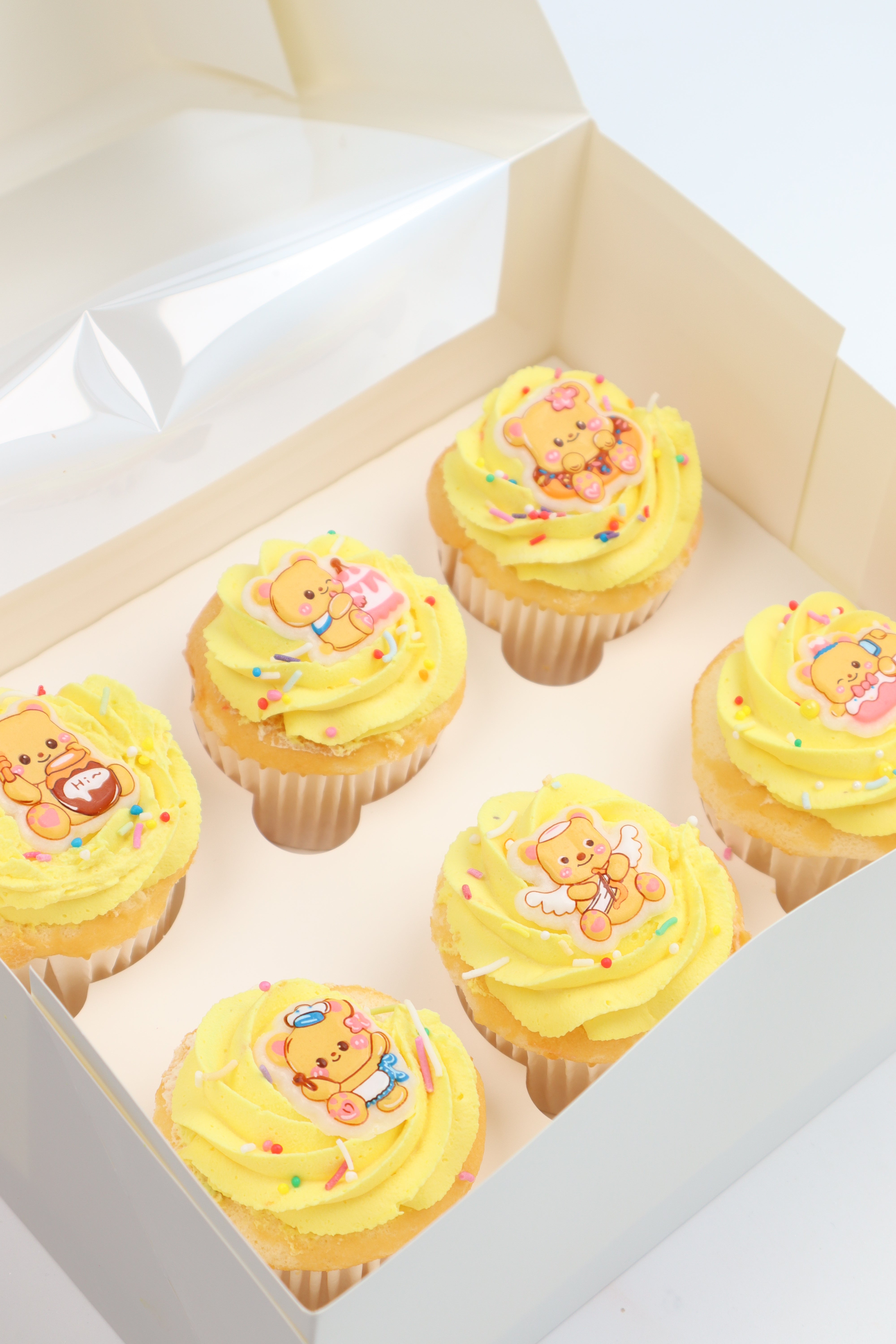 Butter Bear Cupcakes
