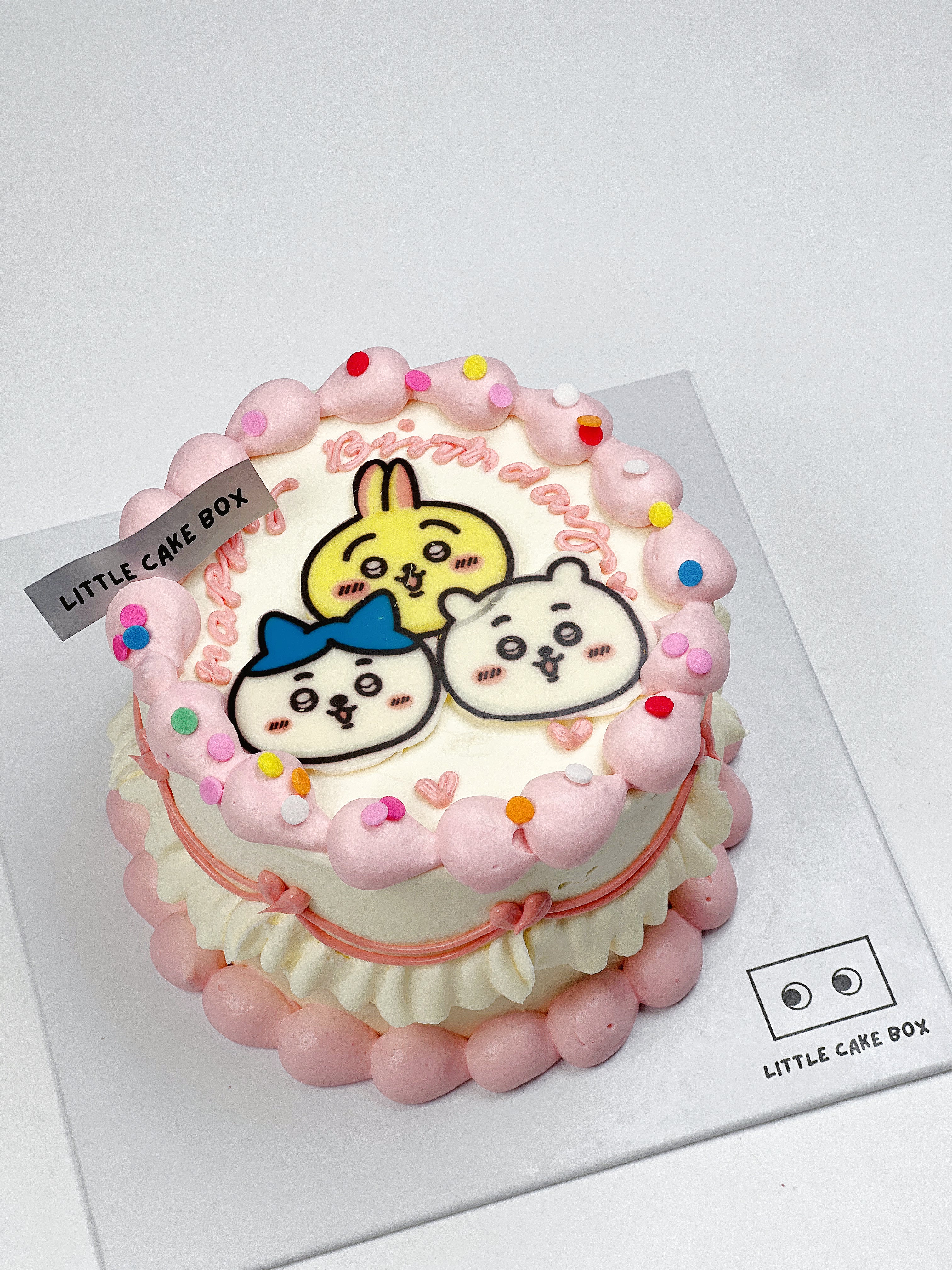 Chiikawa Friends Vintage Piping Cake