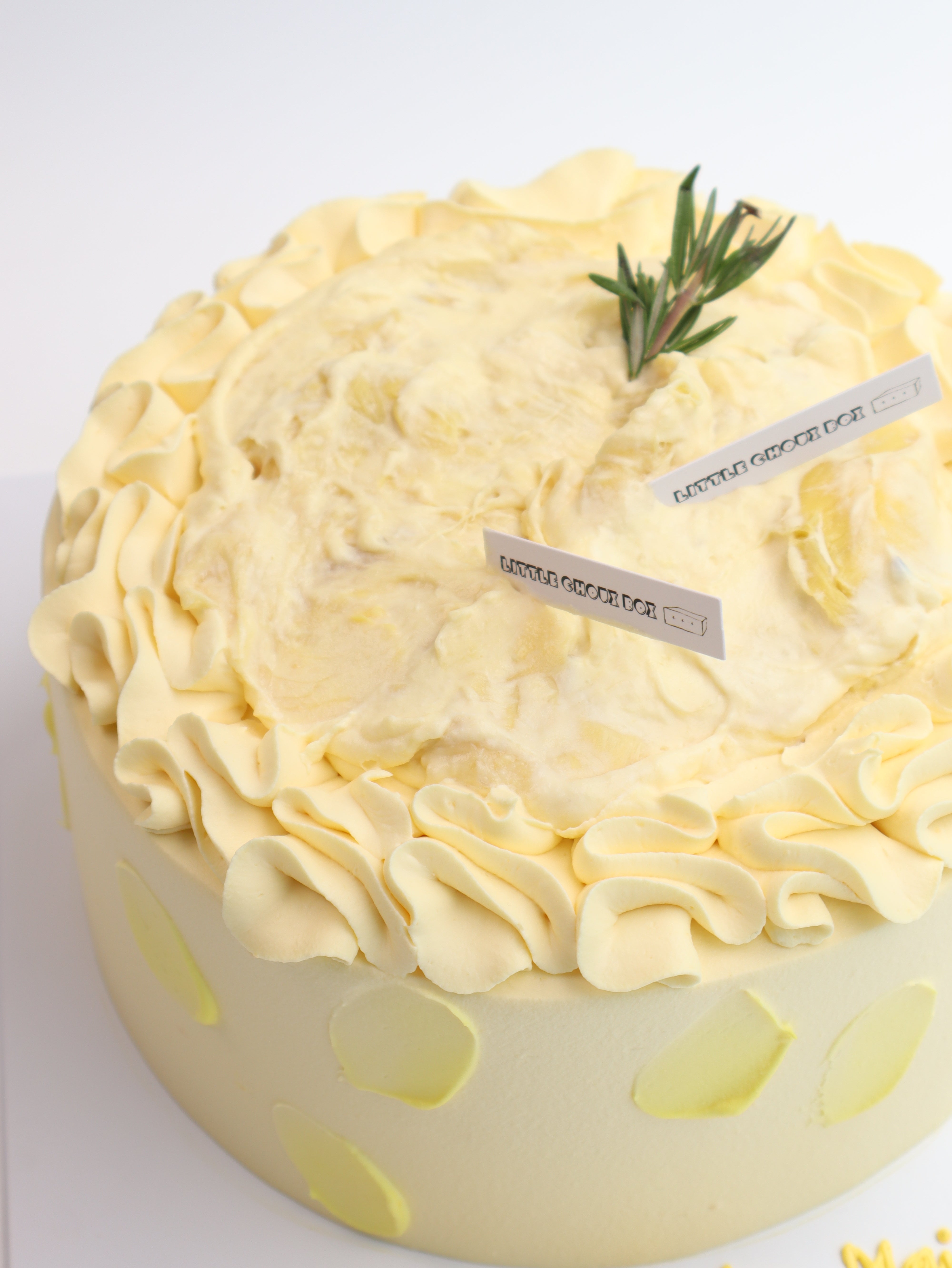 Triple Durian Cake