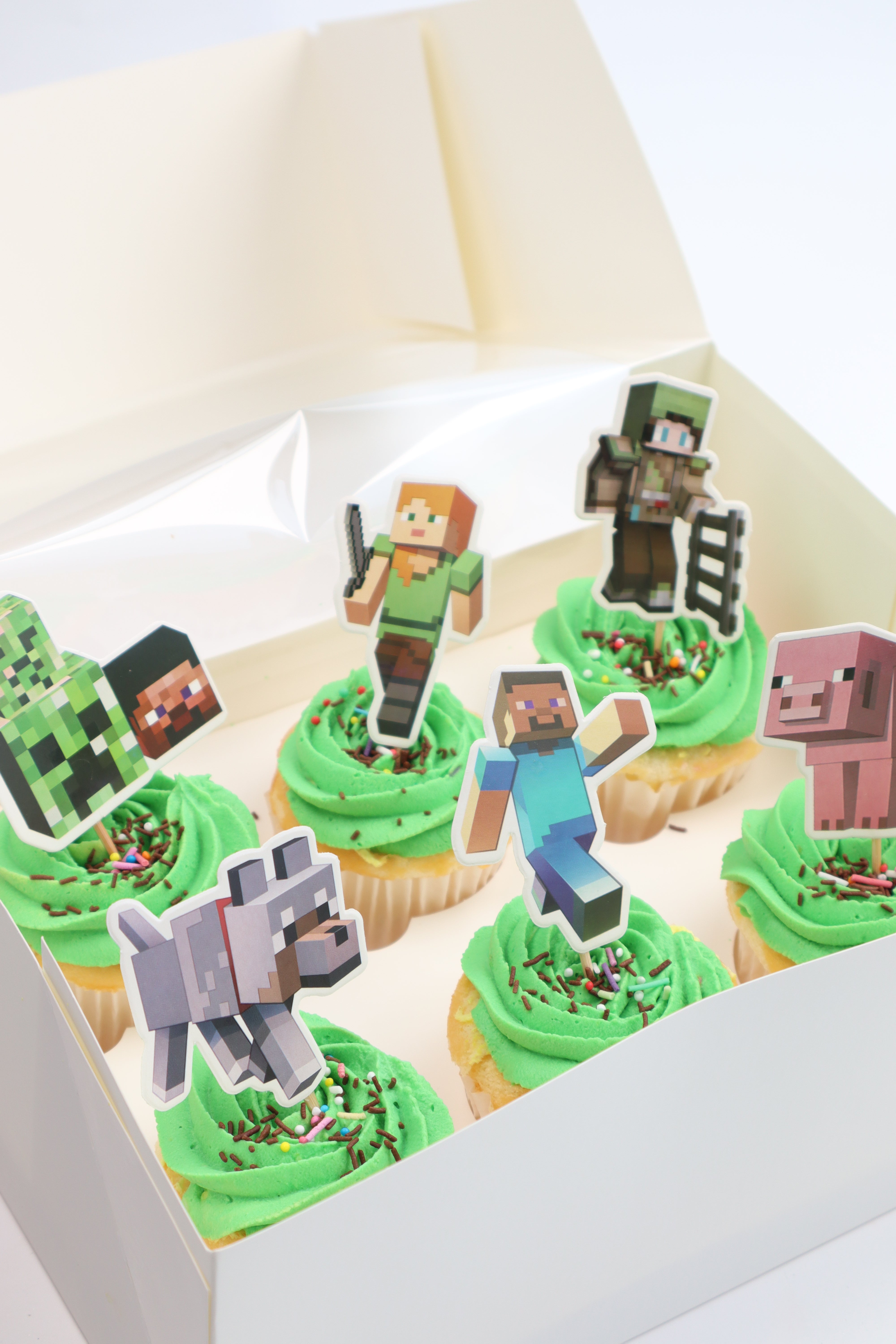 Minecraft Cupcakes