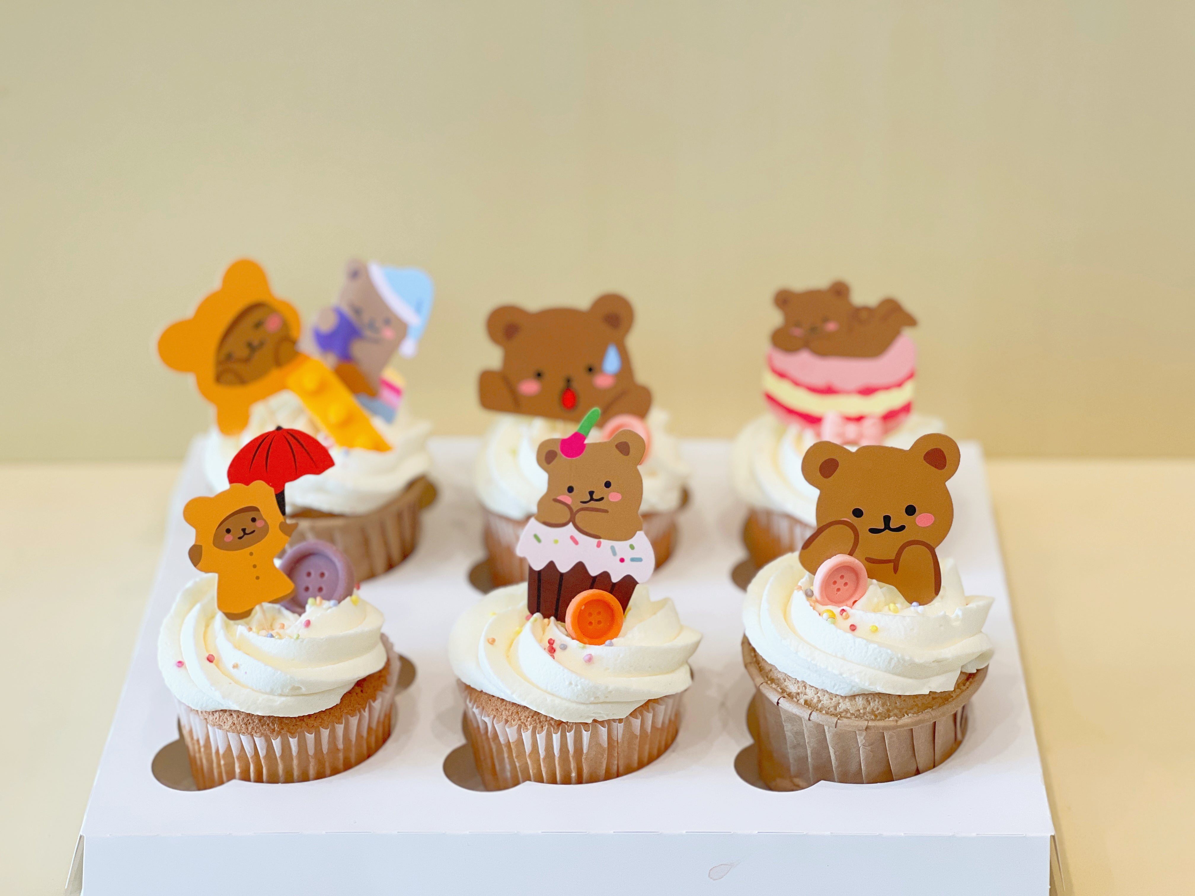 Bear Cupcakes